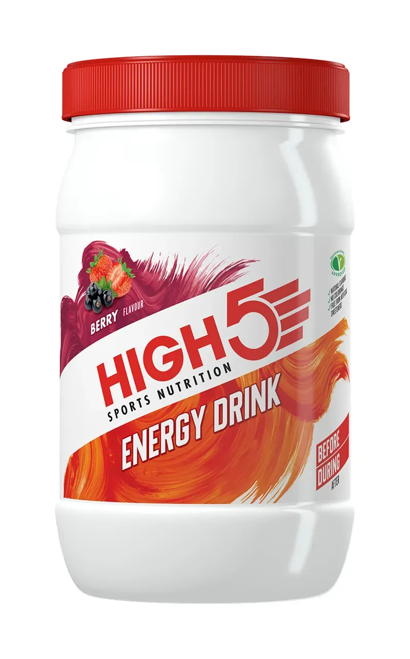 High5 Energy Drink 1kg Tub in White