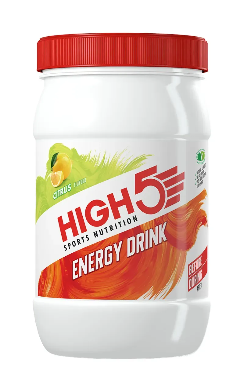 High5 Energy Drink 1kg Tub in White-2