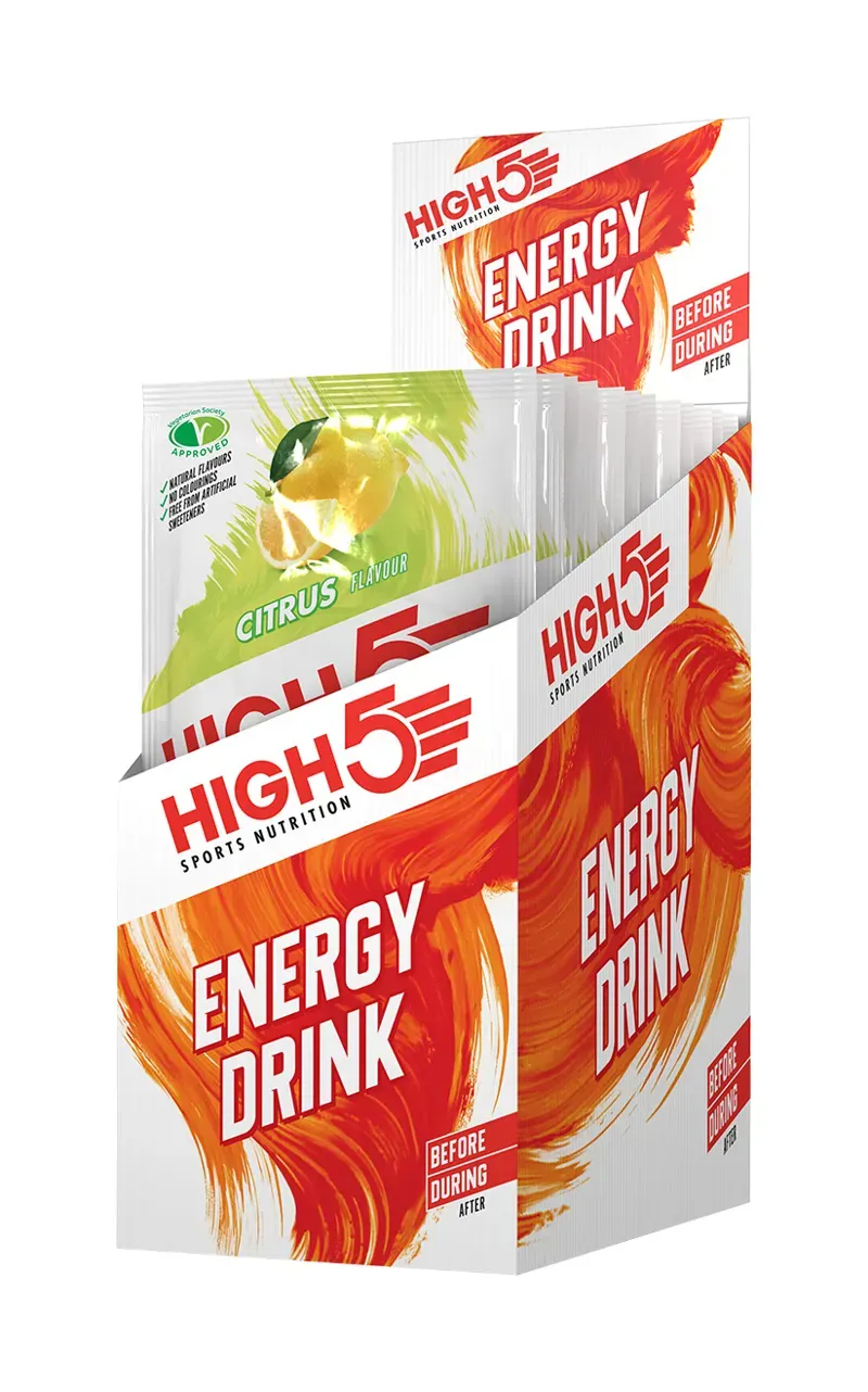 High5 Energy Drink Sachets in White