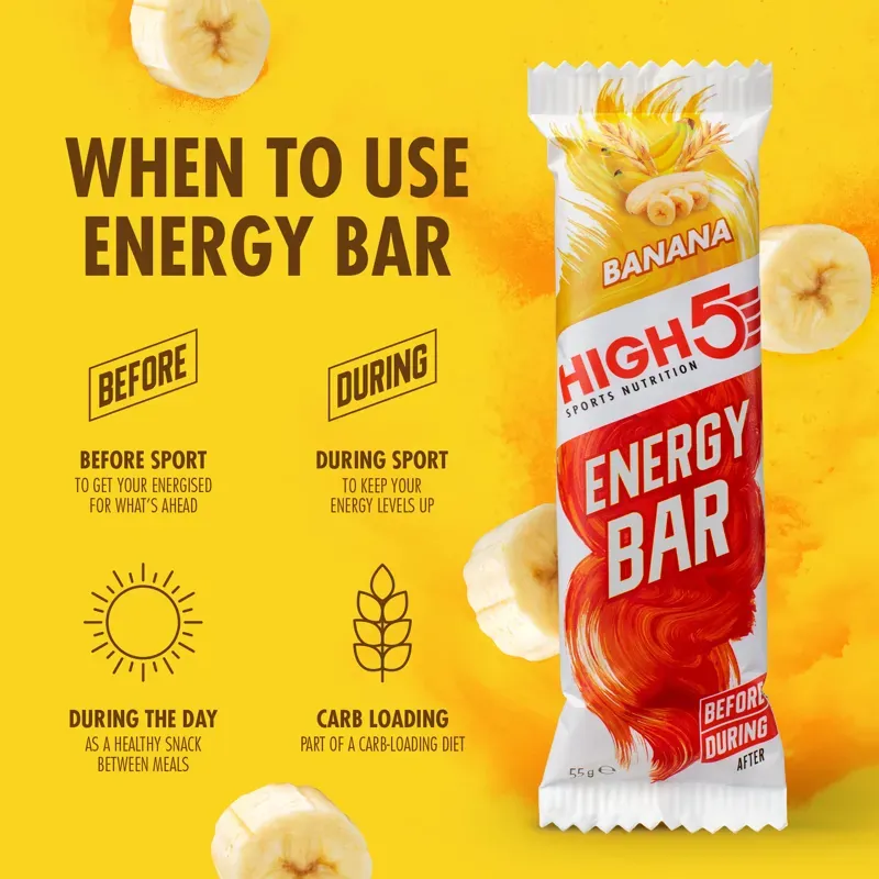 High5 15x Energy Bars in White-2