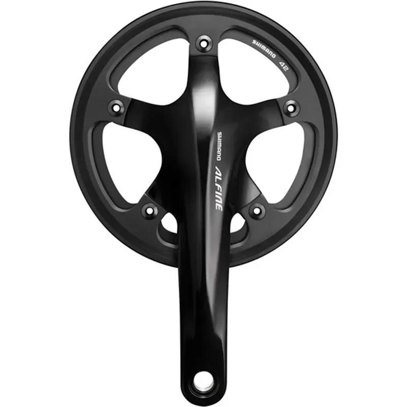 Shimano Alfine FC-S501 2-Piece 170 mm 39T Chainset with Chain Guard