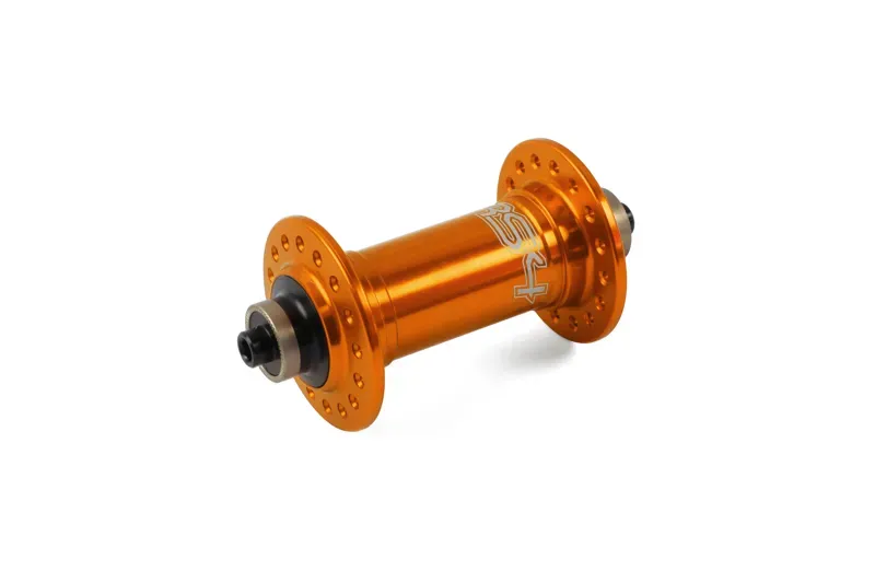 Hope RS4 32H Quick Release Front Hub in Orange
