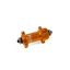 Hope RS4 Straight Pull 24-hole Centre Lock Front Hub in Orange