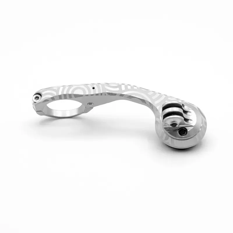 K-Edge Max XL 31.8mm Mount in Silver-3