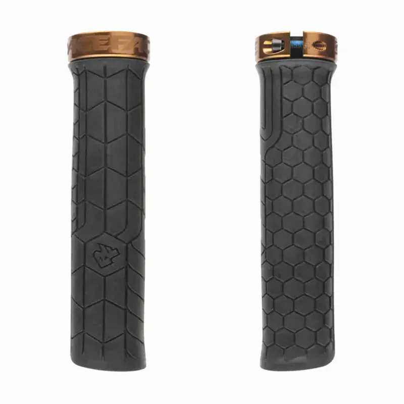 Race Face Getta Grip Lock On Grips in Gold