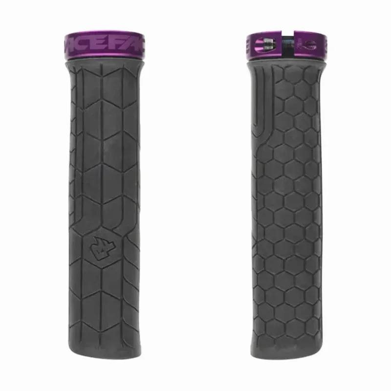 Race Face Getta Grip Lock On Grips in Purple