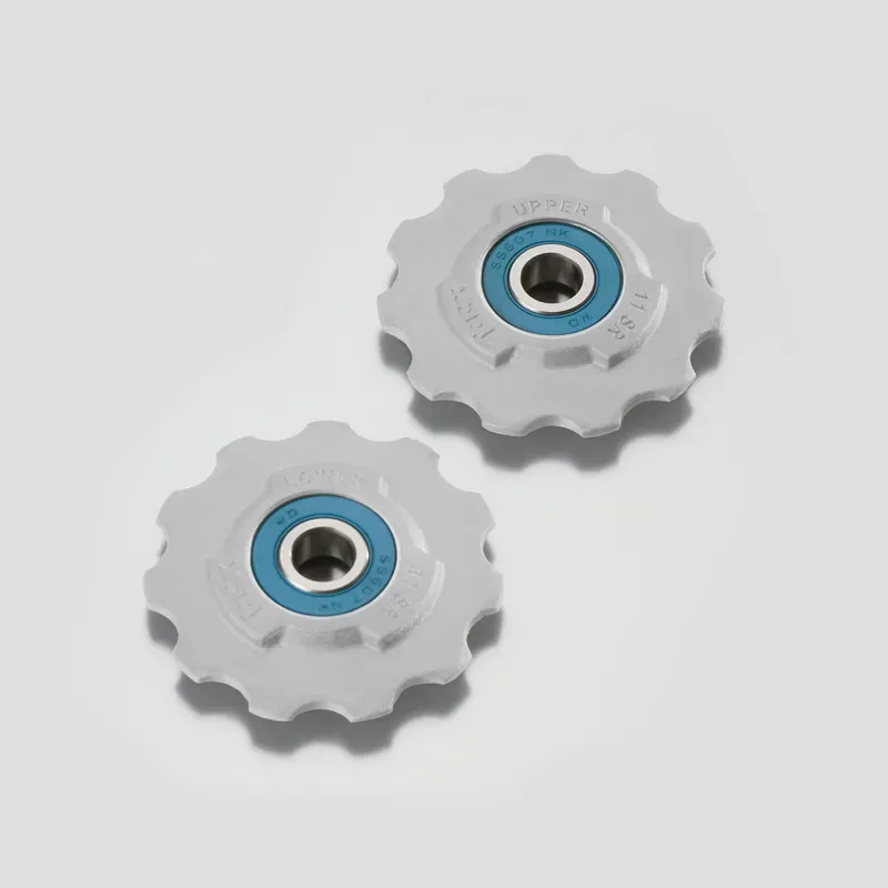 Tacx 11t Jockey Wheels w/Ceramic Bearings in Silver