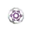 Hope Floating Disc 183mm 6-Bolt Float Rotor in Purple