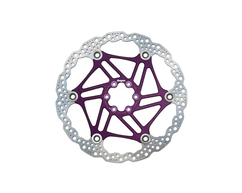 Hope Floating Disc 200mm 6-Bolt Float Rotor in Purple