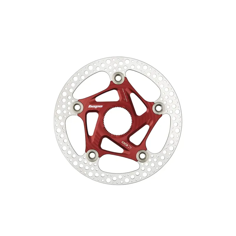 Hope RX 160mm Centre Lock Disc in Red