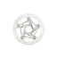 Hope RX 160mm Centre Lock Disc in Silver