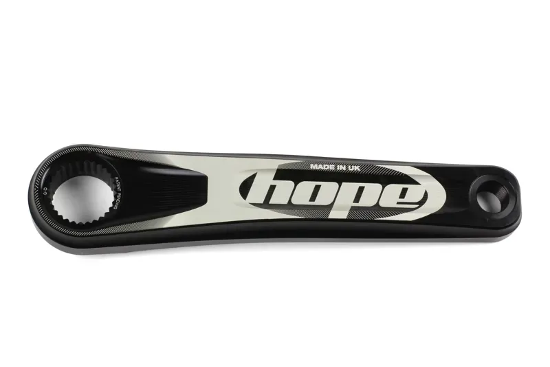 Hope Drive Side Crank Arm in Black