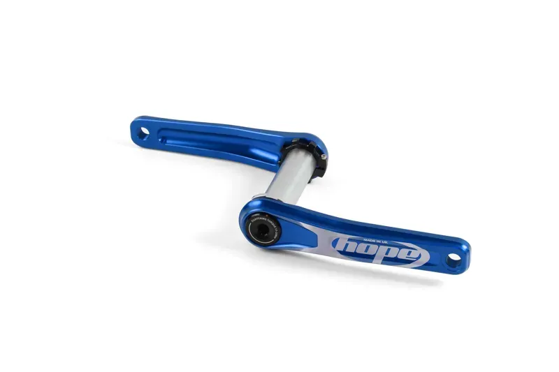 Hope Kid's Crankset with No Spider in Blue