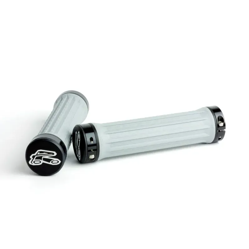 Renthal Traction 130mm Lock-On Grips in Grey