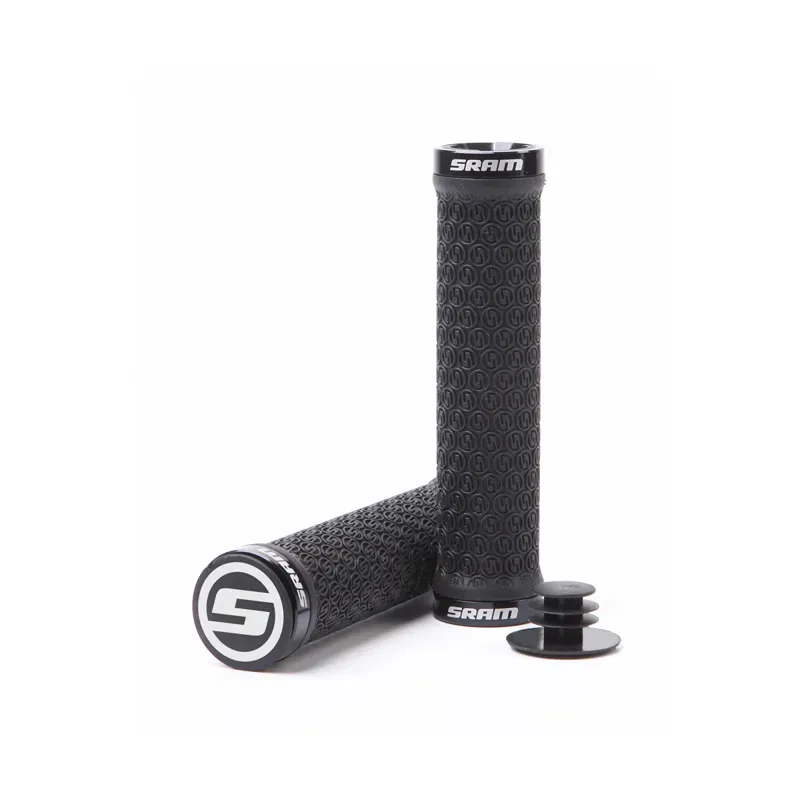 Sram Locking Grips Clamps and End Plugs Pair in Black