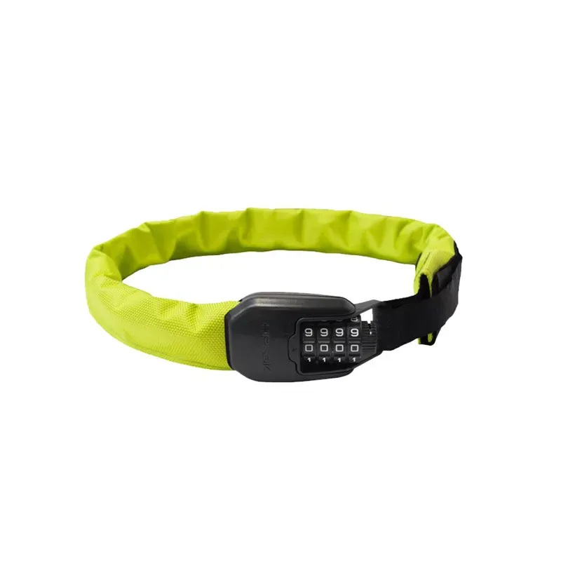 Hiplok 6mm Spin Wearable Chain in Yellow