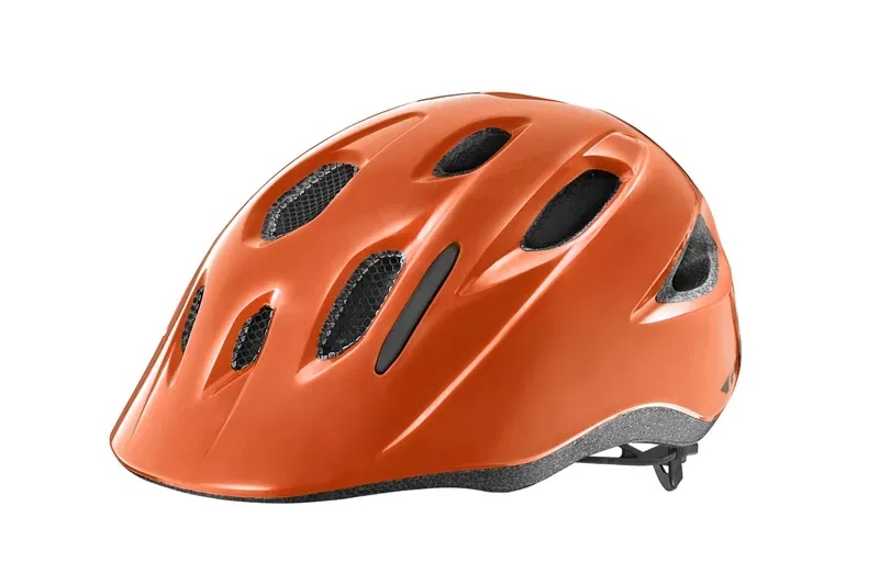 orange kids helmet