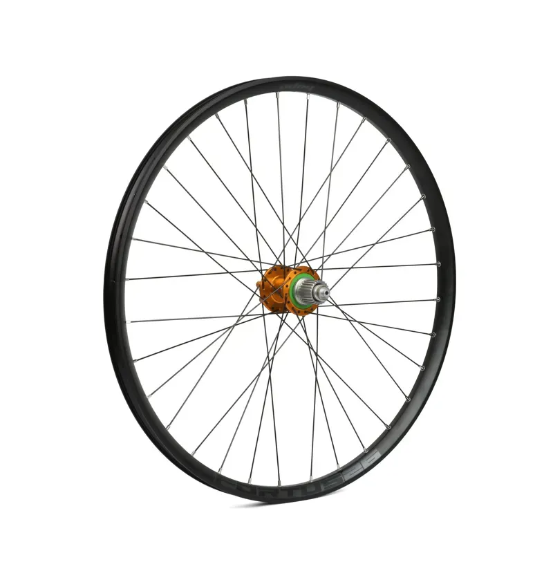 Hope Fortus Pro 4 26 26W Rear Wheel in Orange