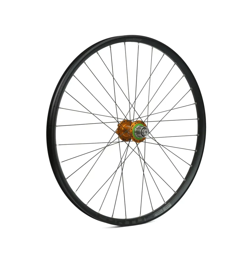 Hope Fortus Pro 4 26-inch 26W Single Speed Rear Wheel in Orange