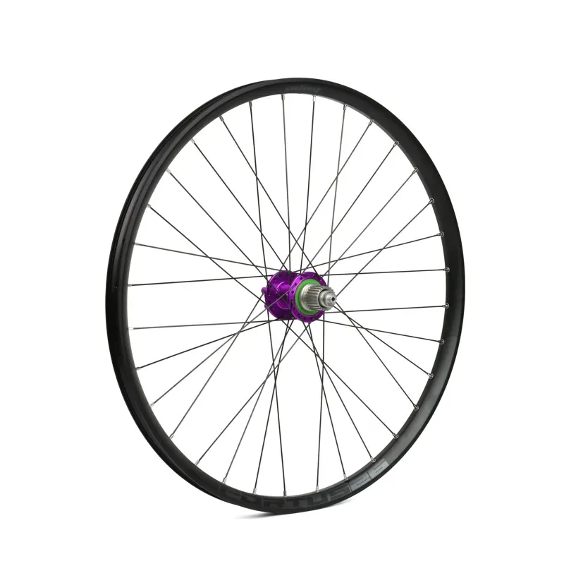 Hope Pro 4 Fortus 26 150mm Rear Wheel in Purple