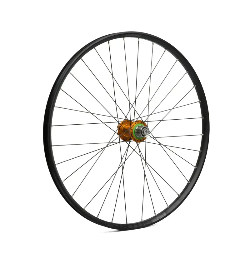 Hope Fortus Pro 4 27.5-inch 23W Single Speed Rear Wheel in Orange