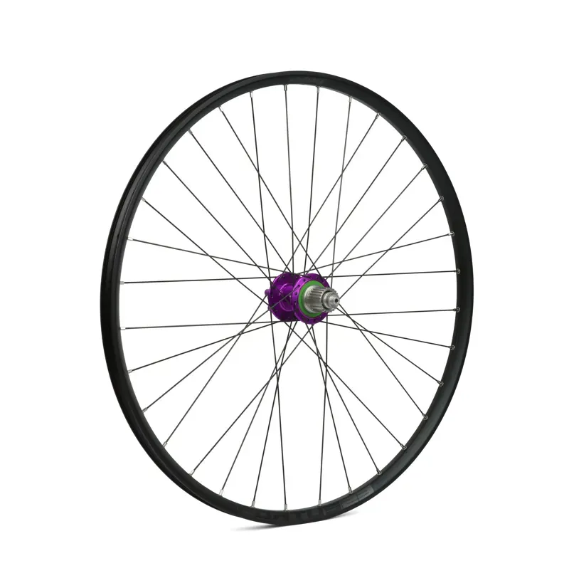 Hope Fortus 23W Pro 4 27.5 Front Wheel in Purple