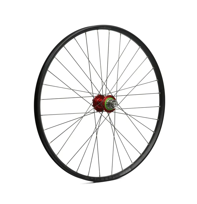 Hope Fortus Pro 4 27.5-inch 23W Single Speed Rear Wheel in Red