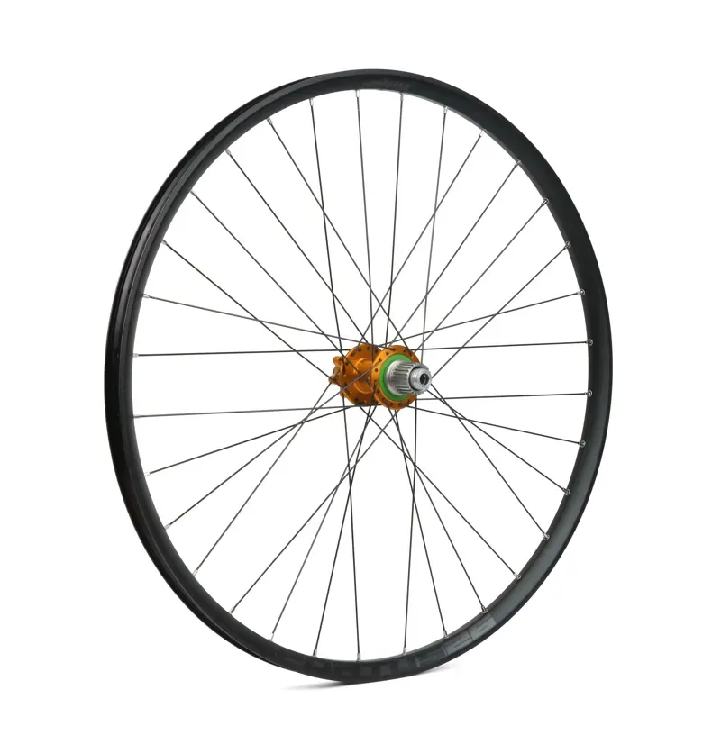 Hope Pro 4 29ER Fortus 26W 150mm Rear Wheel in Orange