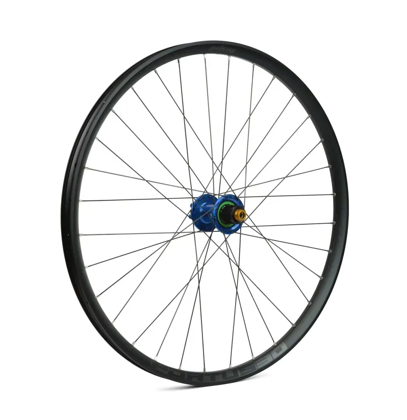 Hope Pro 4 DH 29ER Fortus 30W 150mm Rear Wheel in Blue