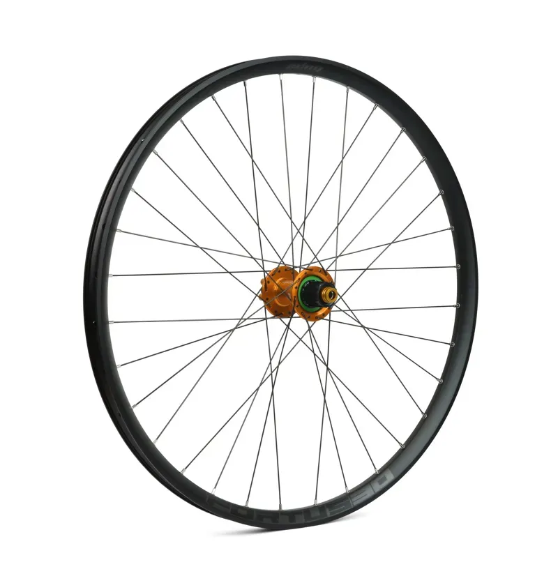 Hope Pro 4 DH 29ER Fortus 30W 150mm Rear Wheel in Orange