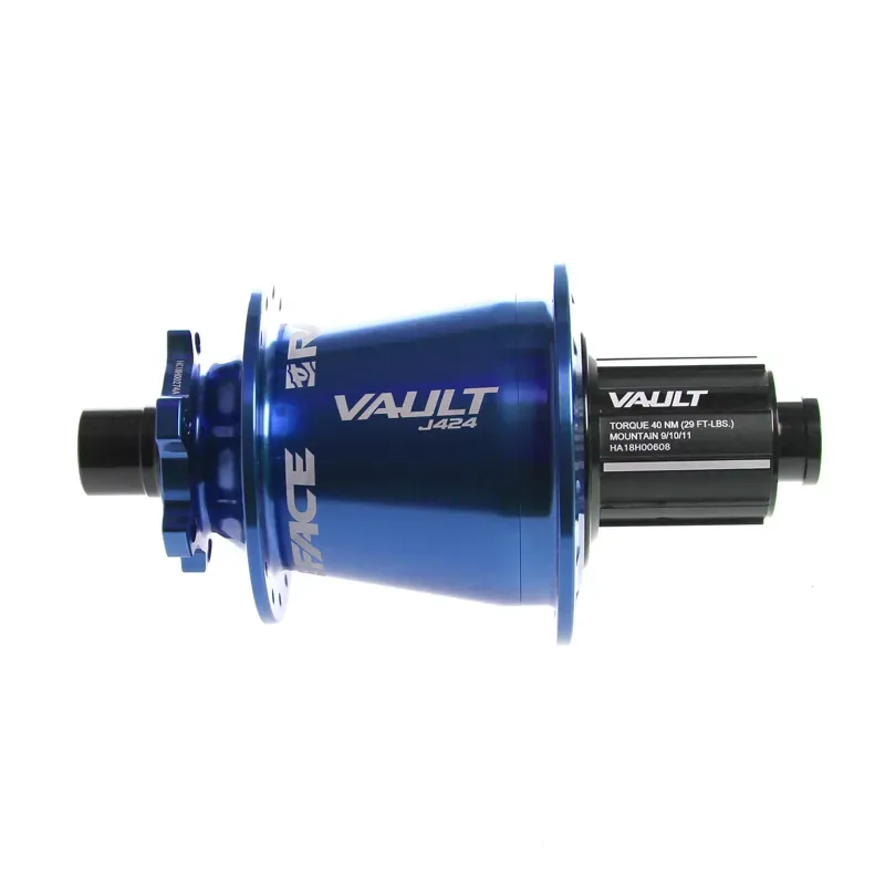 Race Face Vault J Bend Hub in Blue