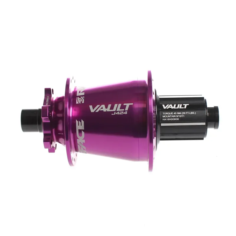 Race Face Vault J Bend Hub in Purple