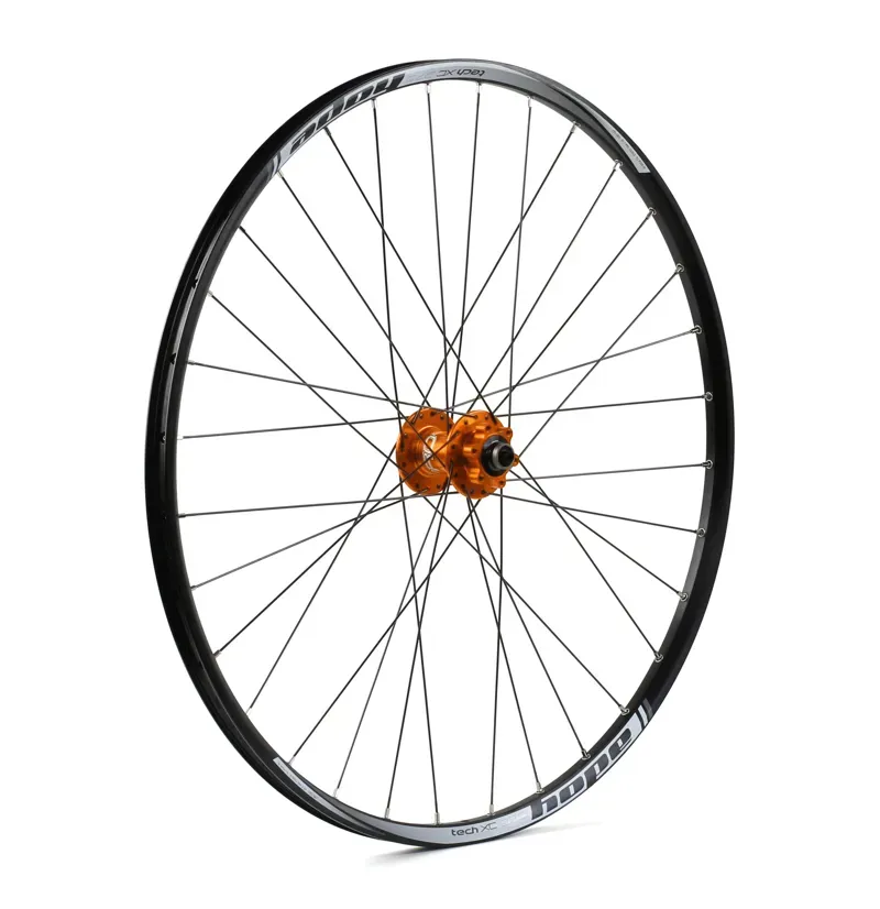 Hope Pro 4 XC 27.5 32H Front Wheel in Orange