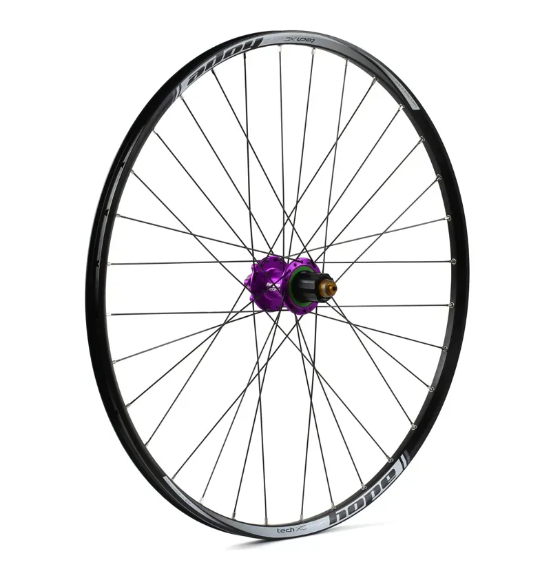 Hope Pro 4 27.5 XC 32H Rear Wheel in Purple 
