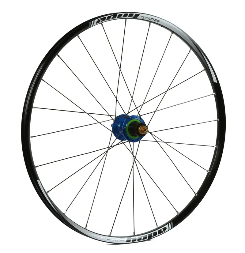 Hope Pro 4 26 XC 24H Rear Wheel in Blue 