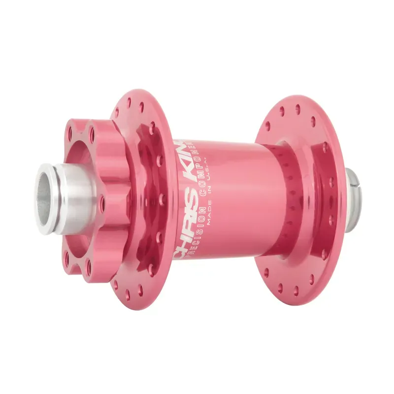 Chris King ISO SD 100x15 32-hole TA MTB Hub in Pink
