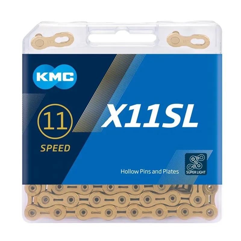 KMC X11-SL 118L Chain in Gold
