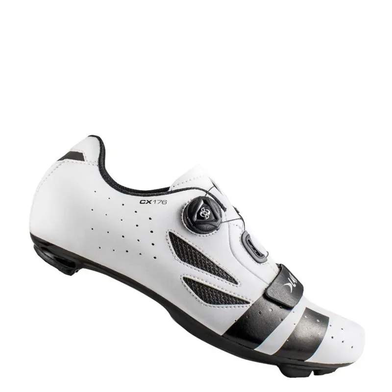 Lake CX176 Road Shoe Wide Fit in White