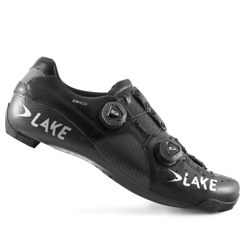 All Sizes Details about   Lake CX403 CFC Carbon Road Shoe in White and Black