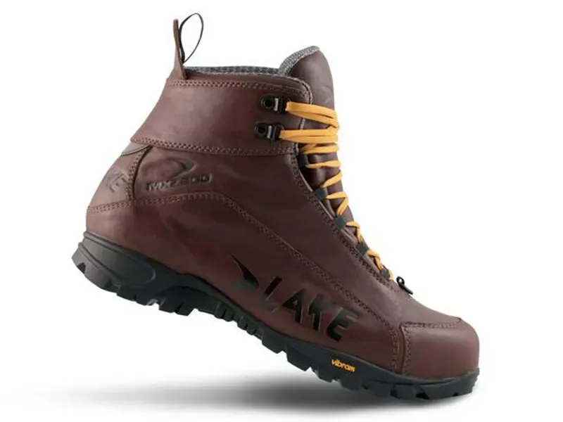 Lake MXZ200 Mountain Bike Waterproof Boot in Brown