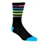 Lake Cycling Socks 6 Cuff Stripe in Black