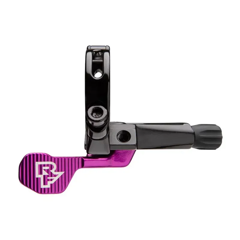 Race Face Turbine R 1x Dropper Seatpost Lever in Purple