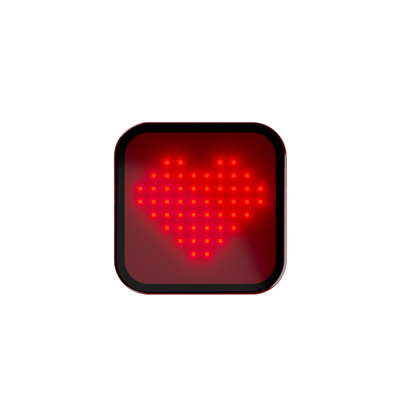 Magene L308 Intelligent Expression Tail Light in Black-1