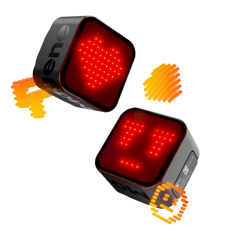 Magene L308 Intelligent Expression Tail Light in Black-4