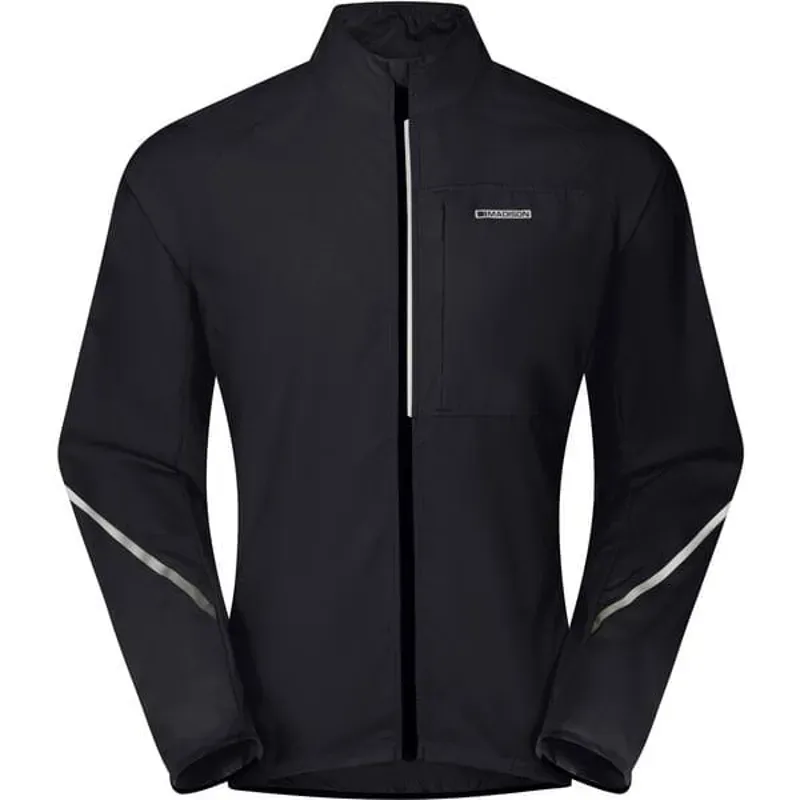 Madison Freewheel Packable Jacket in Black