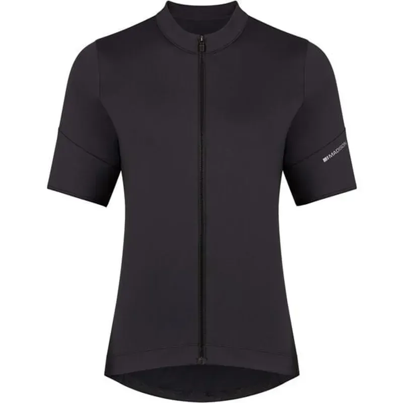 Madison Flux Women's Short Sleeve Jersey In Black