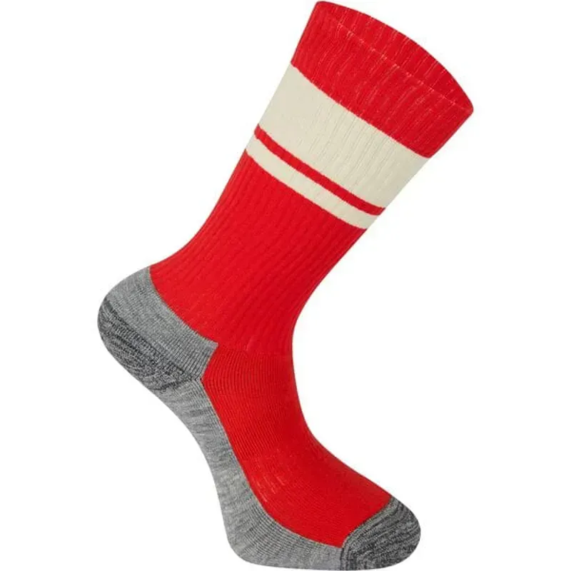 Madison DTE Trail Long Sock In Magma Red