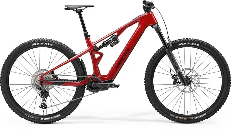 Merida eOne-Sixty SL 6000 eMountain Bike in Heritage Red/Black