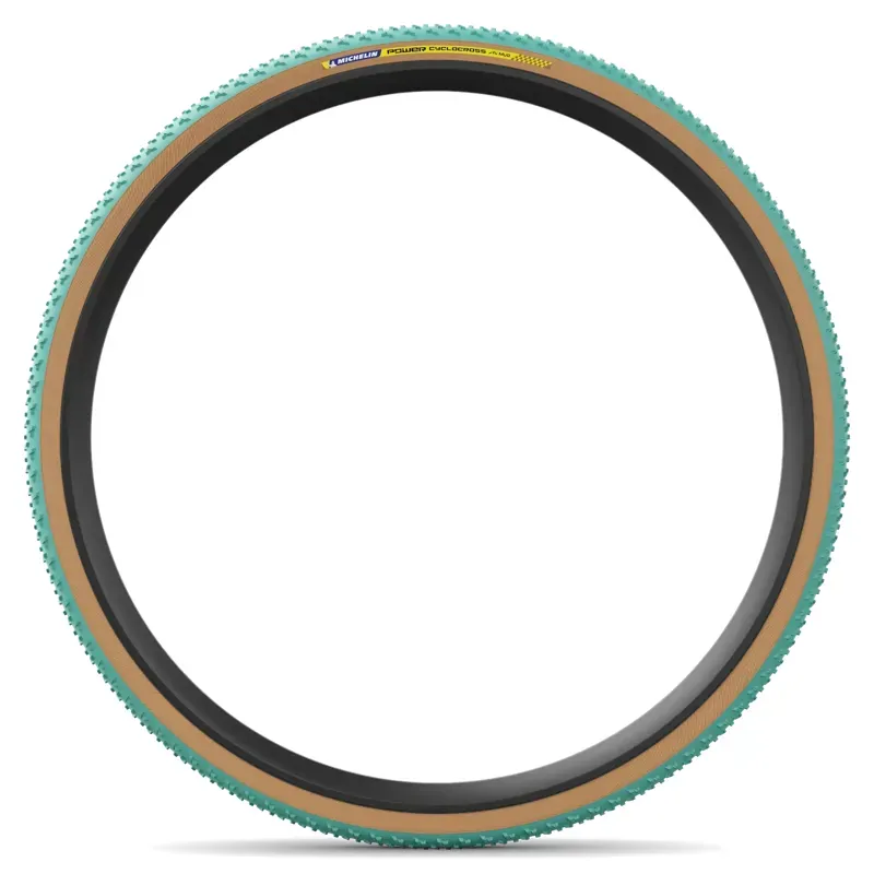 Michelin Power Cyclocross Mud 700x33c Tubular Tyre in Green-2