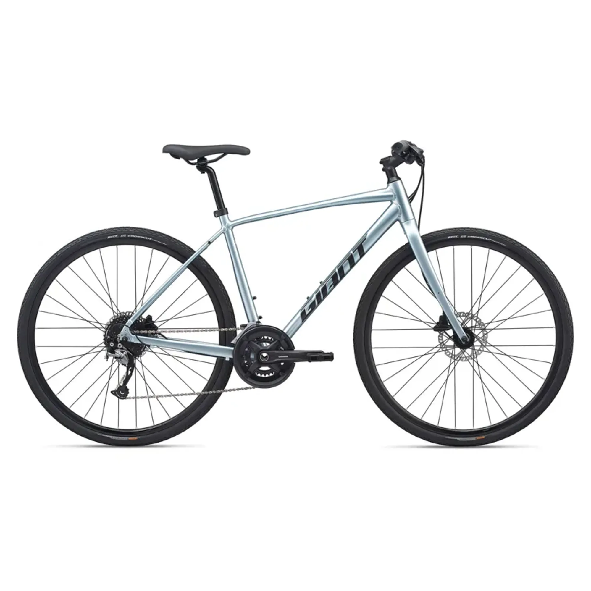2020 Giant Escape Disc Hybrid Bike in Silver